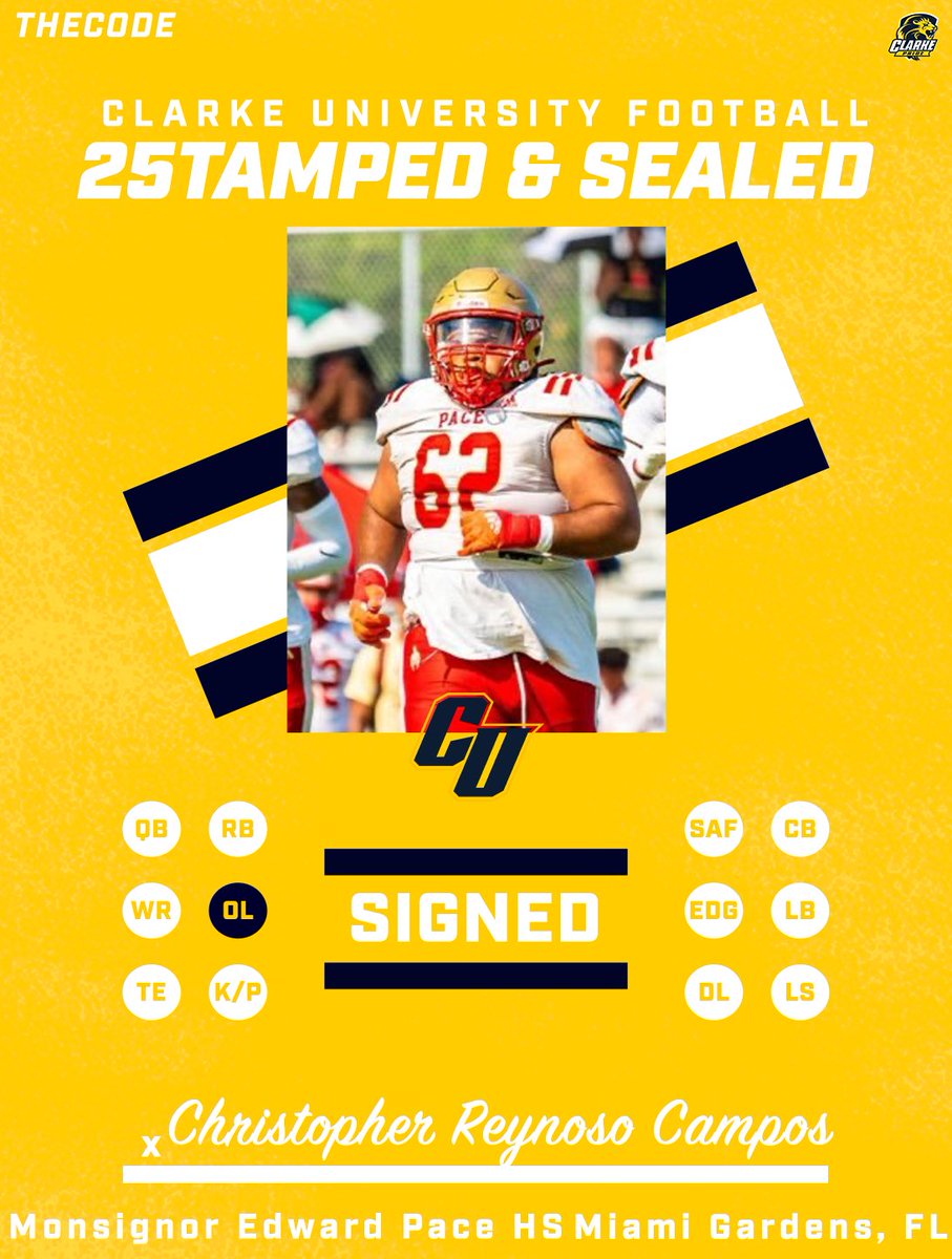 ClarkePrideFB's tweet image. Welcome Home, @__Chris62 🏠
#THECODE