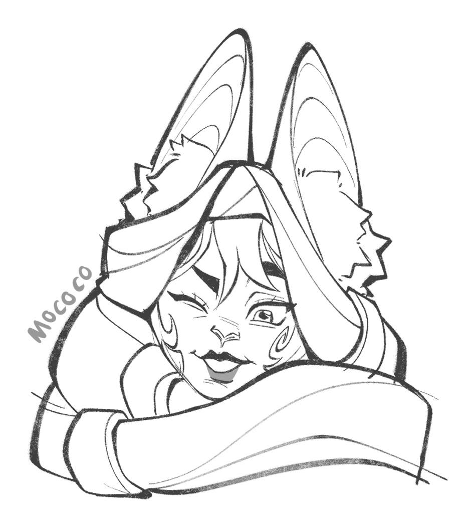 LehiColmillos's tweet image. arcane ocs from nice people!! #sketch
