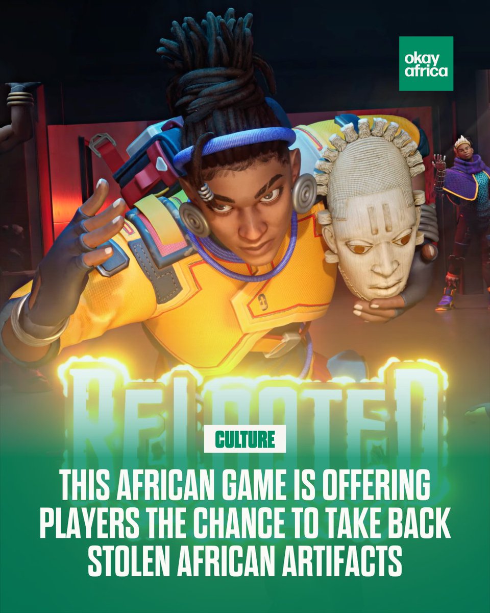 OkayAfrica (@okayafrica) on Twitter photo 🕹 With ‘Relooted’, Johannesburg-based <a href="/nyamakop/">Relooted by Nyamakop</a> Studios delivers a culturally significant heist game that centers and also goes beyond the fraught history of stolen ancestral objects 🌍
Find out more about the game here: bit.ly/4m5s824
#OKA15415 🕹 With ‘Relooted’, Johannesburg-based <a href="/nyamakop/">Relooted by Nyamakop</a> Studios delivers a culturally significant heist game that centers and also goes beyond the fraught history of stolen ancestral objects 🌍
Find out more about the game here: bit.ly/4m5s824
#OKA15415