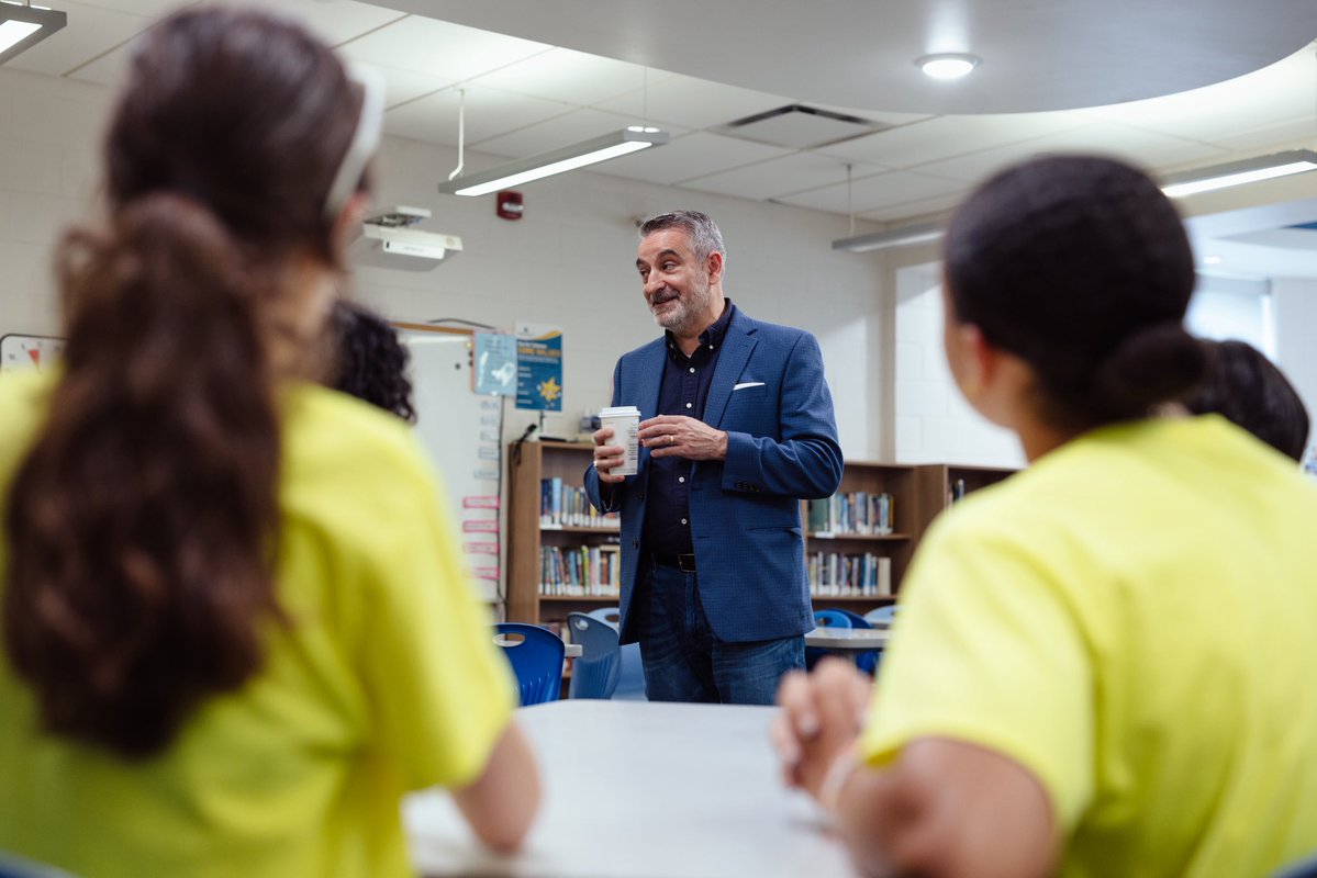 PaulCalandra's tweet image. Thank you to Harriet Tubman Public School in St. Catharines for the warm welcome and tour. It was great to see your summer program in action, and your high school volunteers dedicating their time over their break to support young children.