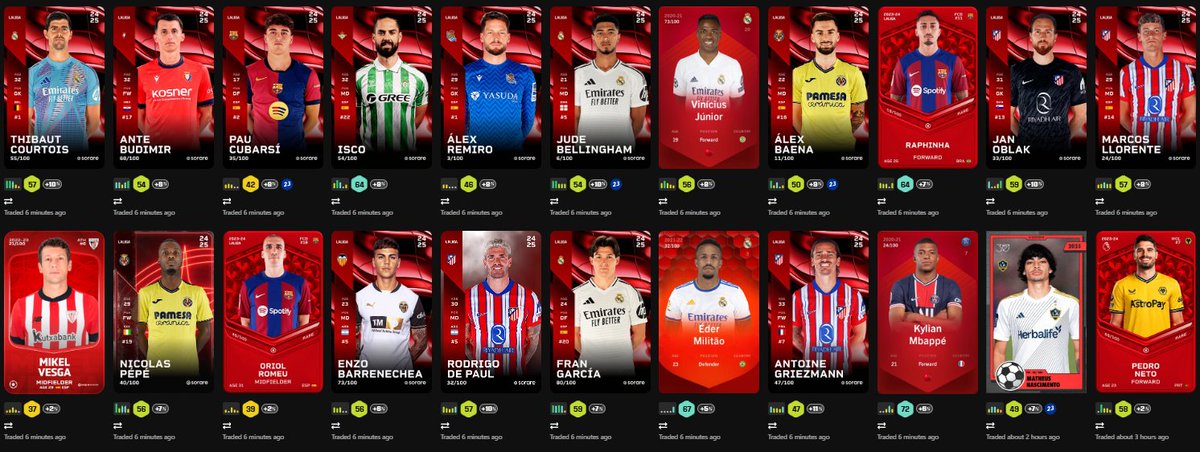 EggSwapBot (@eggswapbot) on Twitter photo Some new La Liga Giants added to the club 👀
All being listed for floor and available for swap at 120%
Buying all bundles / galleries!
Gallery - EggSwapBot Some new La Liga Giants added to the club 👀
All being listed for floor and available for swap at 120%
Buying all bundles / galleries!
Gallery - EggSwapBot