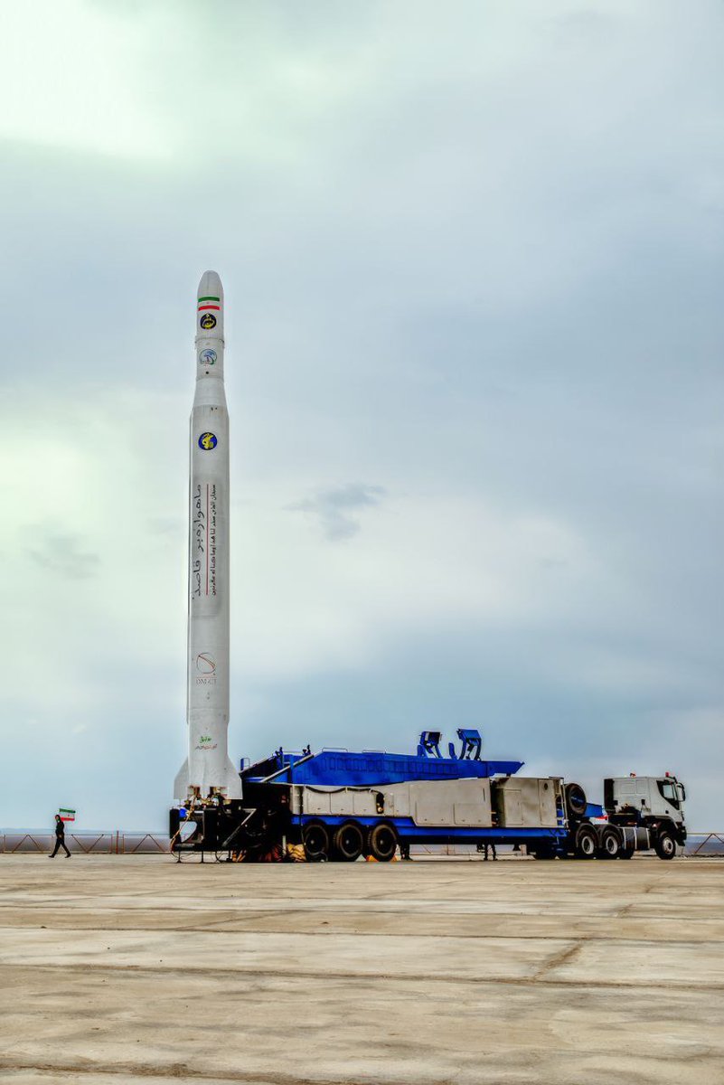 inbarspace's tweet image. First launch of a missile by Iran's IRGC since the 12 days war with Israel: a suborbital test of its Qased satellite launcher - aiming to evaluate "new technologies" under development in the country's space program. Well....