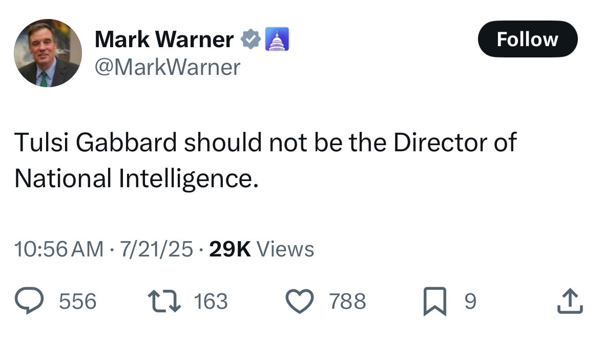 MarshaBlackburn's tweet image. Obama should have never manufactured the Russia Hoax to undermine President Trump.
