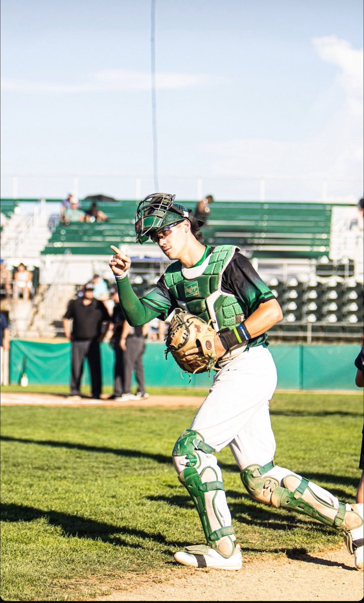 CoachTWOsborne's tweet image. Another Player of game going 3 for 5 and catching all 9 innings to finish off a 6 game road trip! One week left of summer baseball #finishstrong kid! @Troy_Osborne29