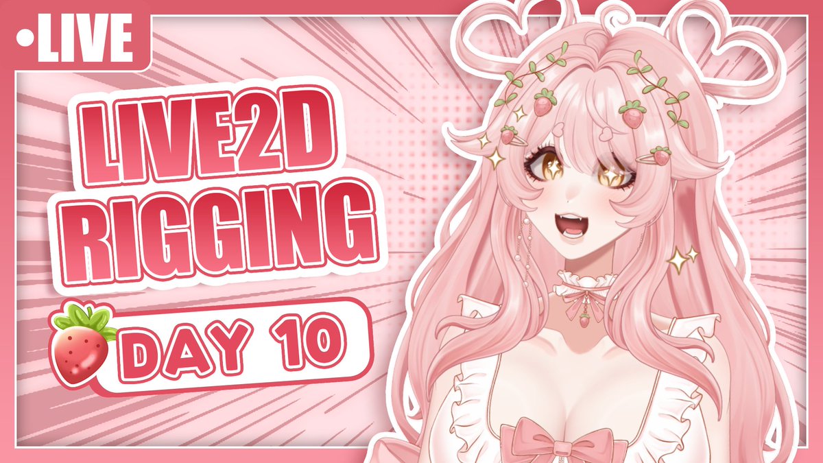 Pixy_VT's tweet image. 💗 double digits!! (๑˃ᴗ˂)ﻭ ✨
today i'm working on even more mouth shapes and head angles in Live2D! (⑅•ᴗ•⑅)🎨💻
come learn with me on the purple app~! 💜