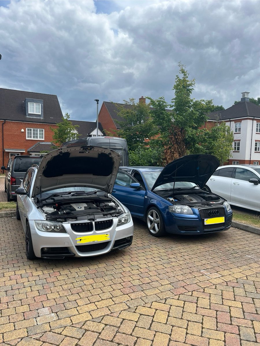 Feels good to finally have my Audi back 😍 3 months in the garage being fully re-welded underneath, she’s basically a brand new motor 👌
