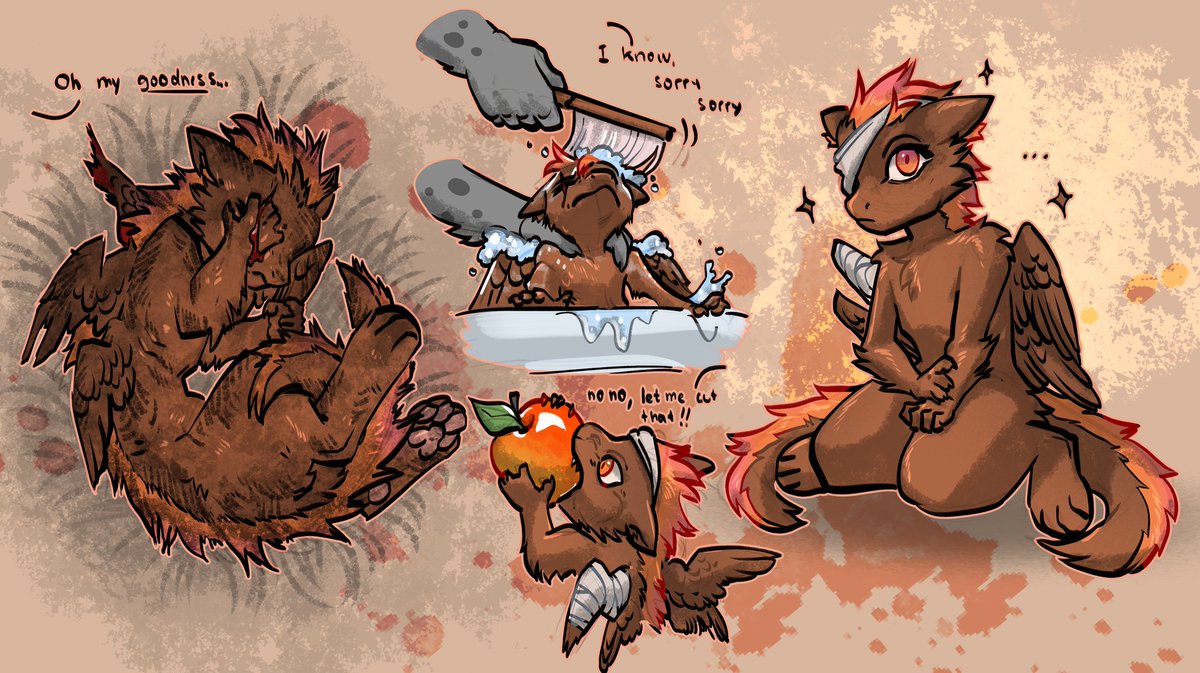 aldermoth's tweet photo. [Sereph (species by @DragonW125) Kal]

We are reaching levels of Baby previously thought impossible...! https://t.co/JvGkFFvaRm