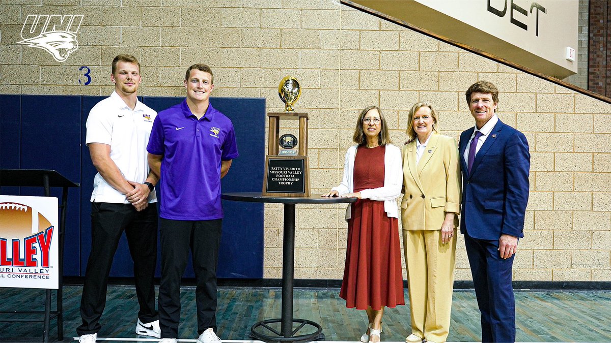 UNIFootball's tweet image. Congratulations Patty Viverito on retirement! Thank you for all you have done for the conference!
#EverLoyal | #1UNI | #UNIFootball