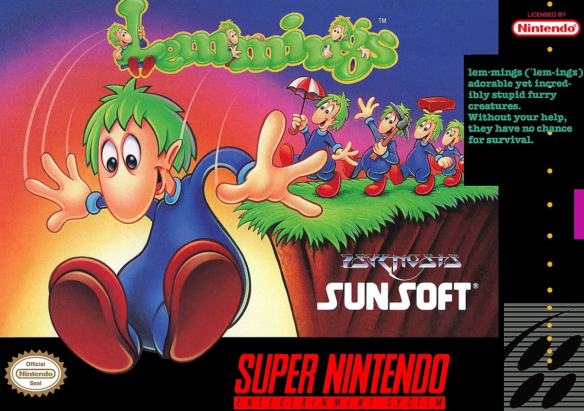 Anyone else play Lemmings?