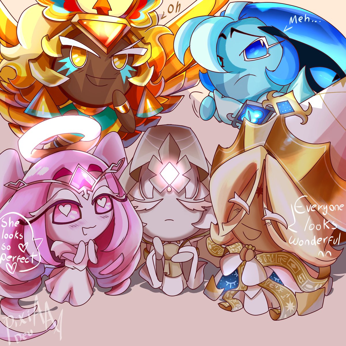 PixiAAA_'s tweet image. Gymbros ❤️💜🩷
#cookierunkingdom #burningspicecookie #darkcacaocookie #hollyberrycookie #eternalsugarcookie #goldencheesecookie #mysticflourcookie #purevanillacookie #shadowmilkcookie #cookierun