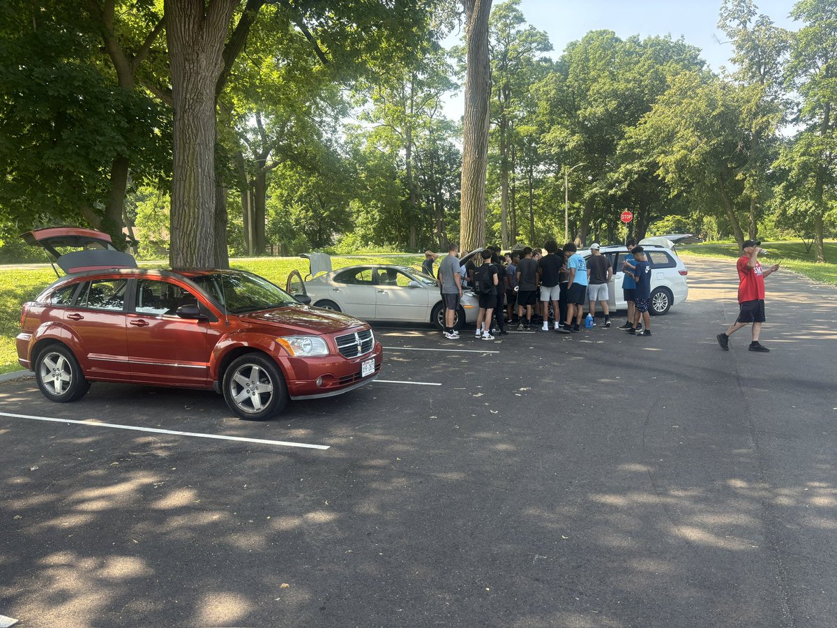 Automotive Day this morning for Man Day. Teaching the team basic car care like changing a flat, installing a battery, jumping a dead battery and checking/ adding fluids! At Racine Lutheran, we build our player and students to be leaders and providers in society.