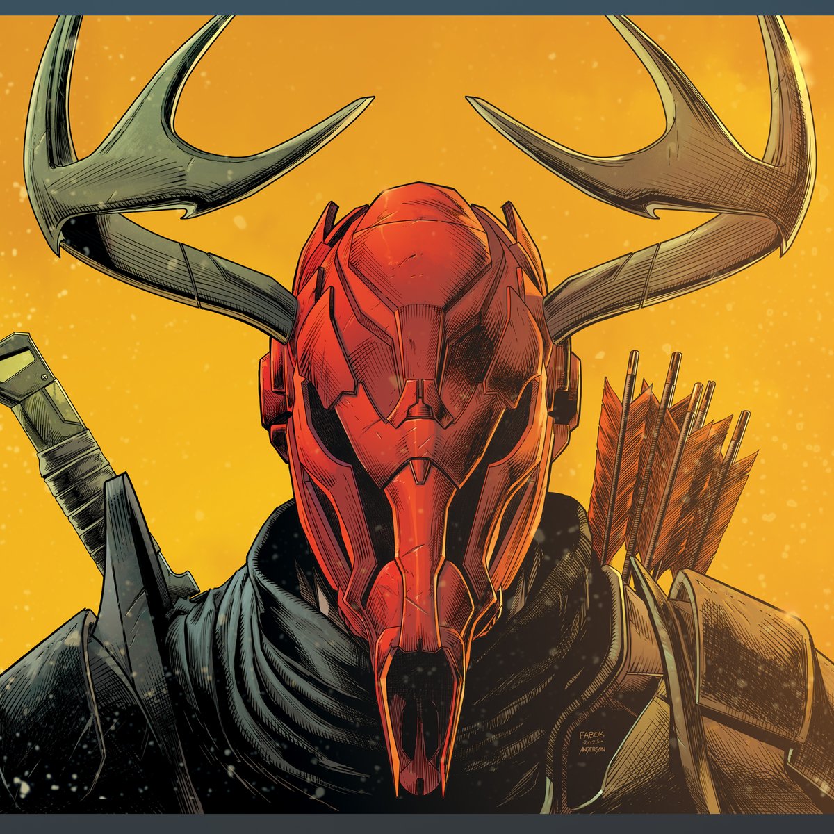 JasonFabok's tweet image. Rook: Exodus Issue 7 brings back the Helmet Variant Covers that we did for the first 6 issues. We start with STAG, the samurai wanderer armed with a red bladed Katana, Bow and arrows! He's a deadly hunter on a personal mission and you'll get to learn all about him in the next arc