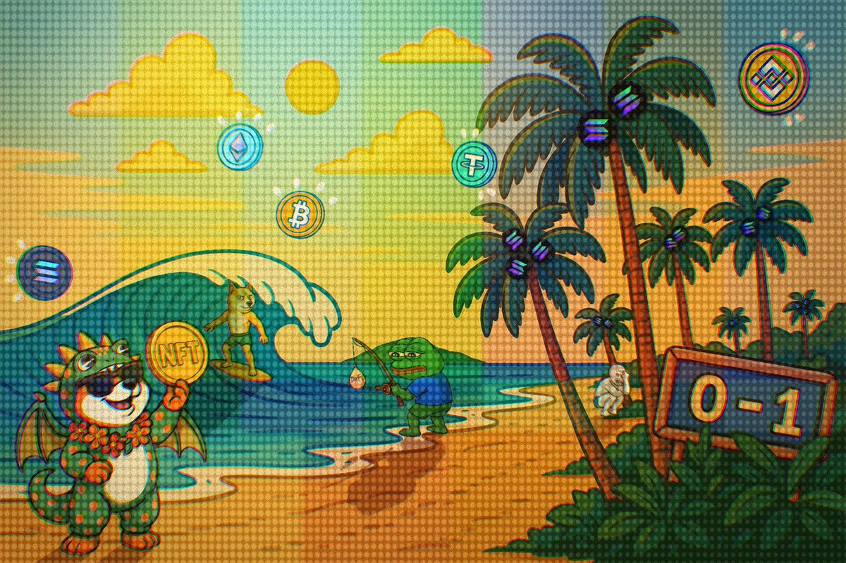 🏝️ Welcome to ShibaDino Island – where the charts are green, the waves are  liquid, and every NFT smells like victory. 🦖 $DINO is living the crypto  dream: •Surfing bull runs 🏄‍♂️ •