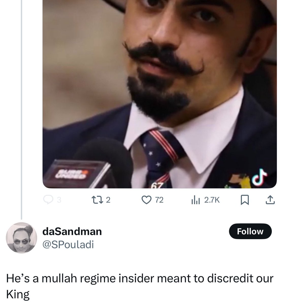 kshahrooz's tweet image. Everything is a conspiracy with these guys.
YOU'RE IN A CULT! SEEK HELP.
