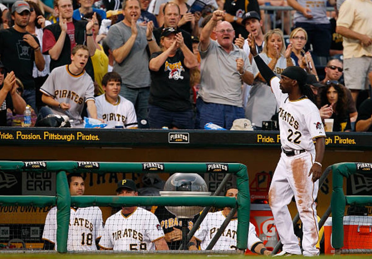 Andrew McCutchen receives a standing ovation at PNC Park on July 9, 2011