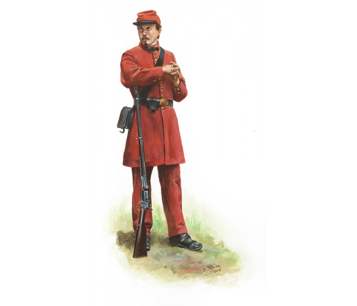 CaptLowry's tweet image. "On the 17th the Van Dorn Reserves, of Aberdeen (Mississippi) were mustered into service. Their guns are Colt's Five Shooting Rifles, and their uniform is red jeans."
They became Company I, of the 11th Mississippi Infantry Regiment. They fought in the East with the Army of…