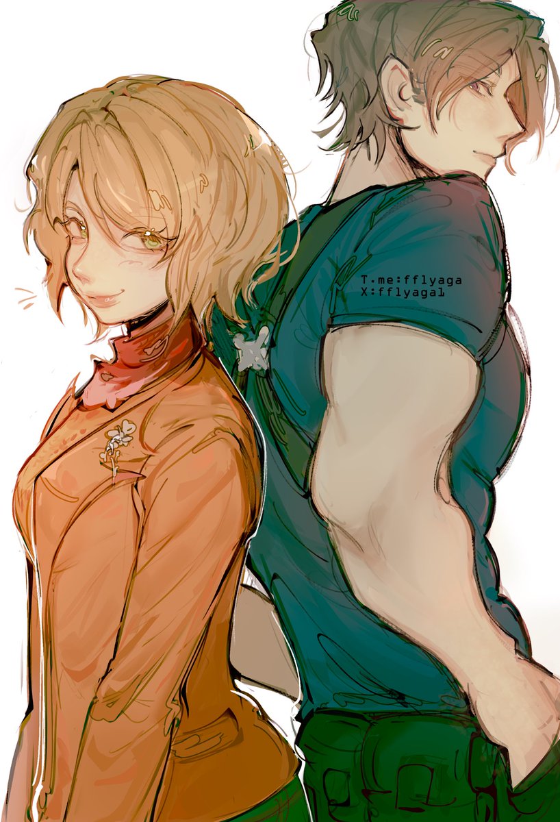 fflyaga1's tweet image. #REBHFun #LeonKennedy #AshleyGraham