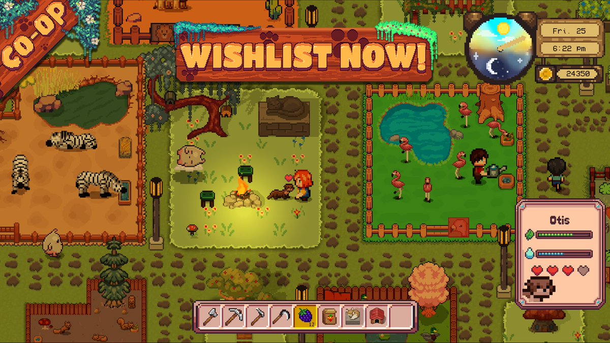 pixelpuffsgames's tweet photo. 🐾 Build your dream animal resort with friends!
Decorate cozy habitats, care for adorable animals, and relax in a charming world 🌸
🧡 Multiplayer life sim
🎮 Wishlist now on Steam: 
https://t.co/pYuEWGWXQJ https://t.co/EDb0CJHZc8