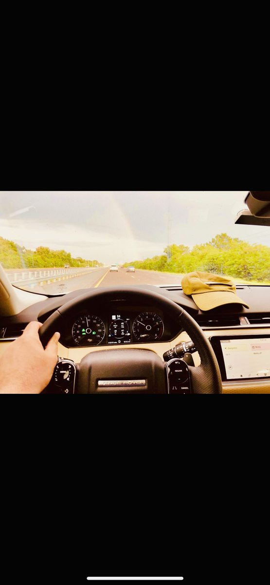 It’s a beautiful day and I m on the highway heading west.. lets see how far this automobile takes me before either I get tired or she gets thirsty↔️