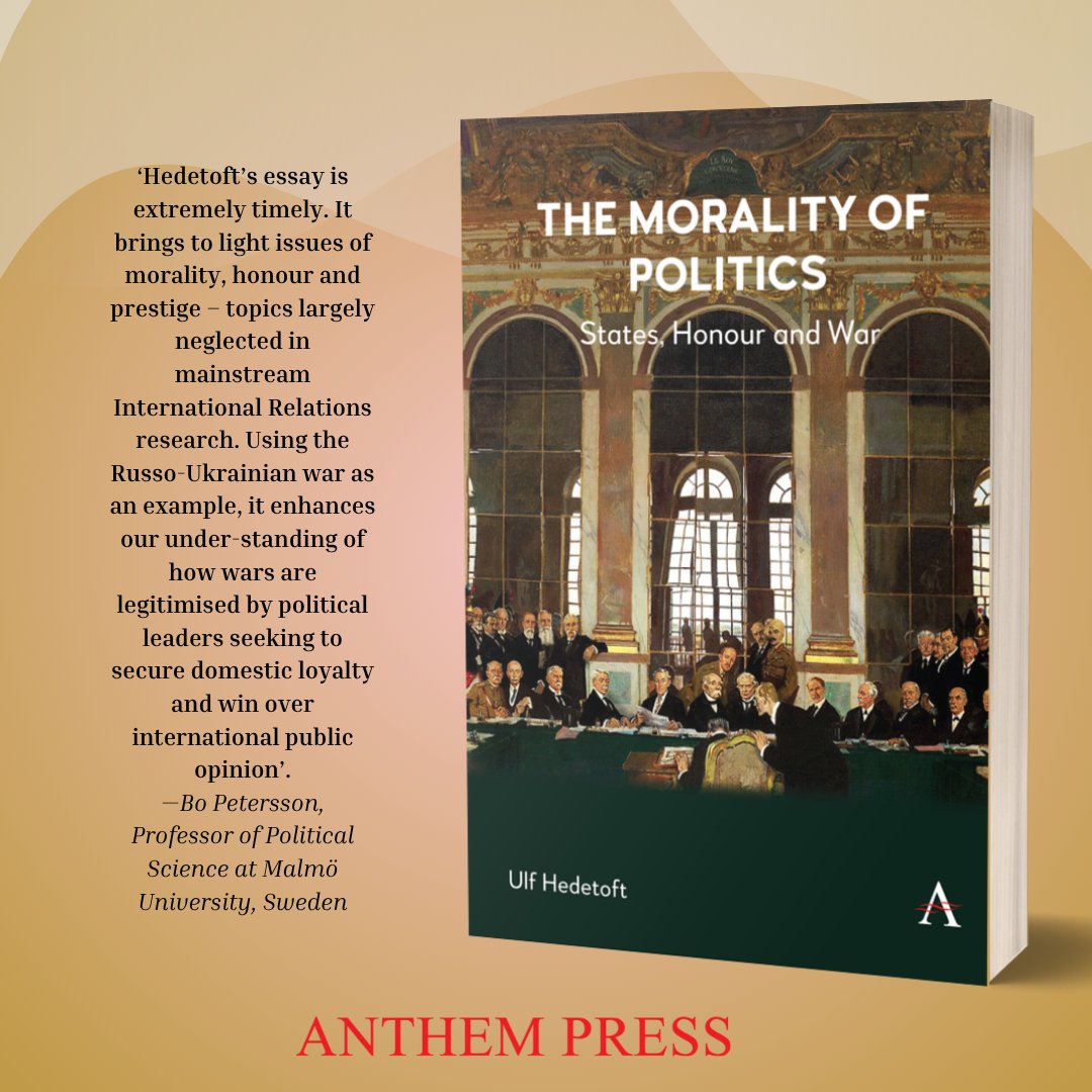 AnthemPress's tweet image. Out now! This book explores the moral essence of states in domestic as well as international politics, thinking beyond national interests. ➡️ tinyurl.com/yp5jwca5 #AnthemPress @uni_copenhagen #PoliticalMoralism #InternationalRelations #CitizenshipAndWar #DemocraticEthics