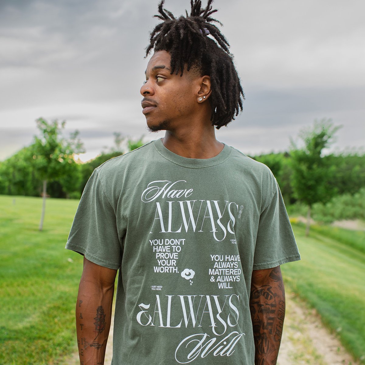 TWLOHA's tweet image. We need and want you to know: You don't have to prove your worth. You have always mattered, and always will.
Proceeds from our BIPOC Mental Health Month Collection allow us to provide these communities with more mental health care sessions. Your purchase makes healing possible.…