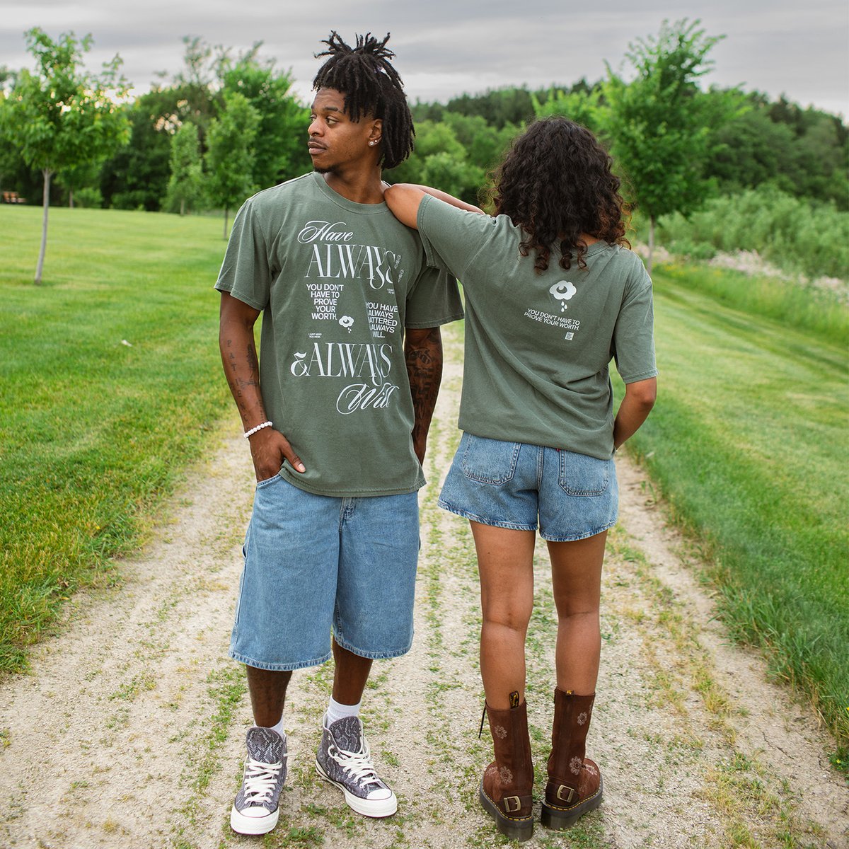 TWLOHA's tweet image. We need and want you to know: You don't have to prove your worth. You have always mattered, and always will.
Proceeds from our BIPOC Mental Health Month Collection allow us to provide these communities with more mental health care sessions. Your purchase makes healing possible.…