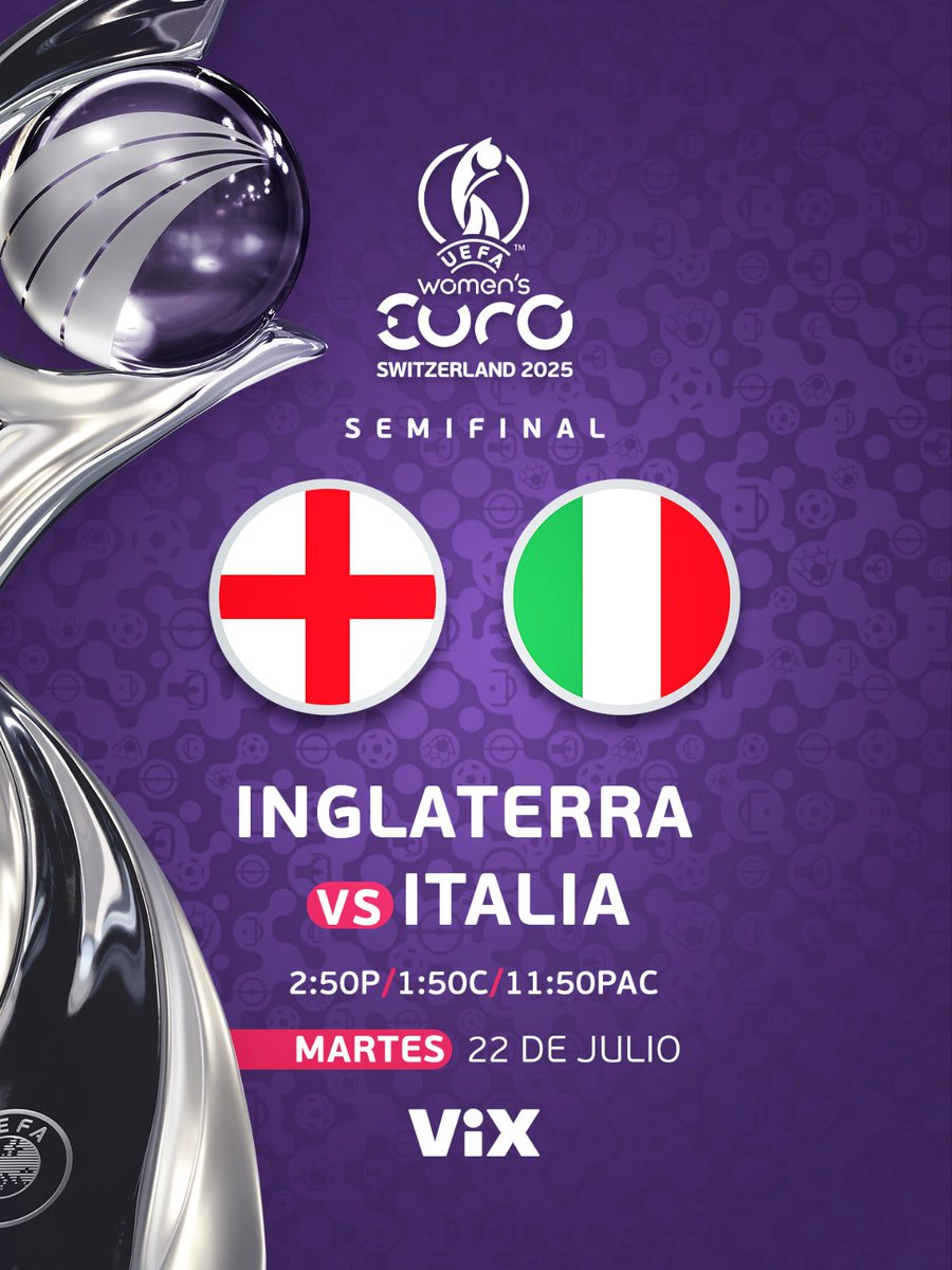 1️⃣ 🥳 2️⃣ 🥳 3️⃣ 🥳 4️⃣

¿Mambo? Na🔜 Semifinales de #EllasEnLaEuro papá

Streaming en <a href="/VIX/">ViX</a>🇺🇸📲 bit.ly/3ykBGmd