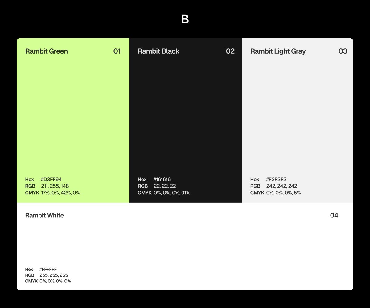 Working on the Rambit project and thinking of switching up the color palette.

Which one feels right? 👇

A or B?