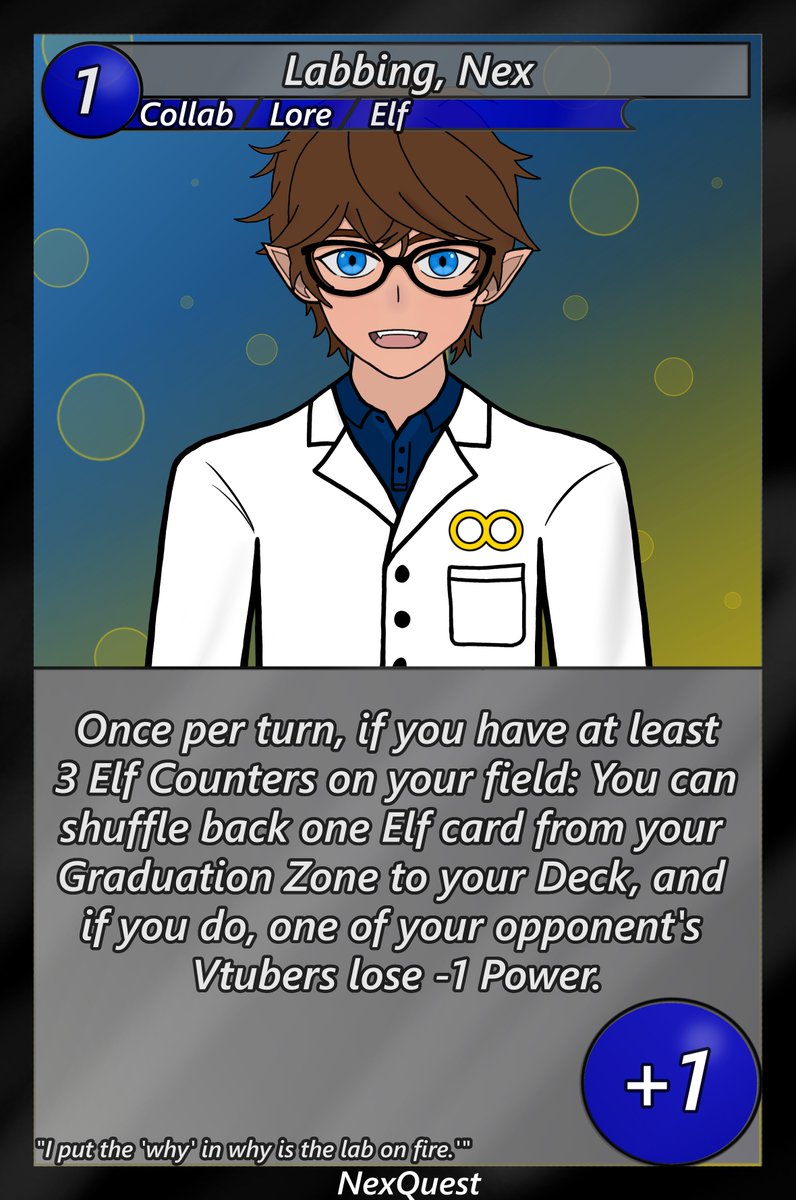 Oshi-No-Card! (@oshinocard) on Twitter photo Errata Update!
Next got a nice new effect to help increase the power of Elves!
Vtuber : <a href="/NexQuestVT/">Nex Quest 🎮🧑🏫 | PNGtuber</a> Errata Update!
Next got a nice new effect to help increase the power of Elves!
Vtuber : <a href="/NexQuestVT/">Nex Quest 🎮🧑🏫 | PNGtuber</a>