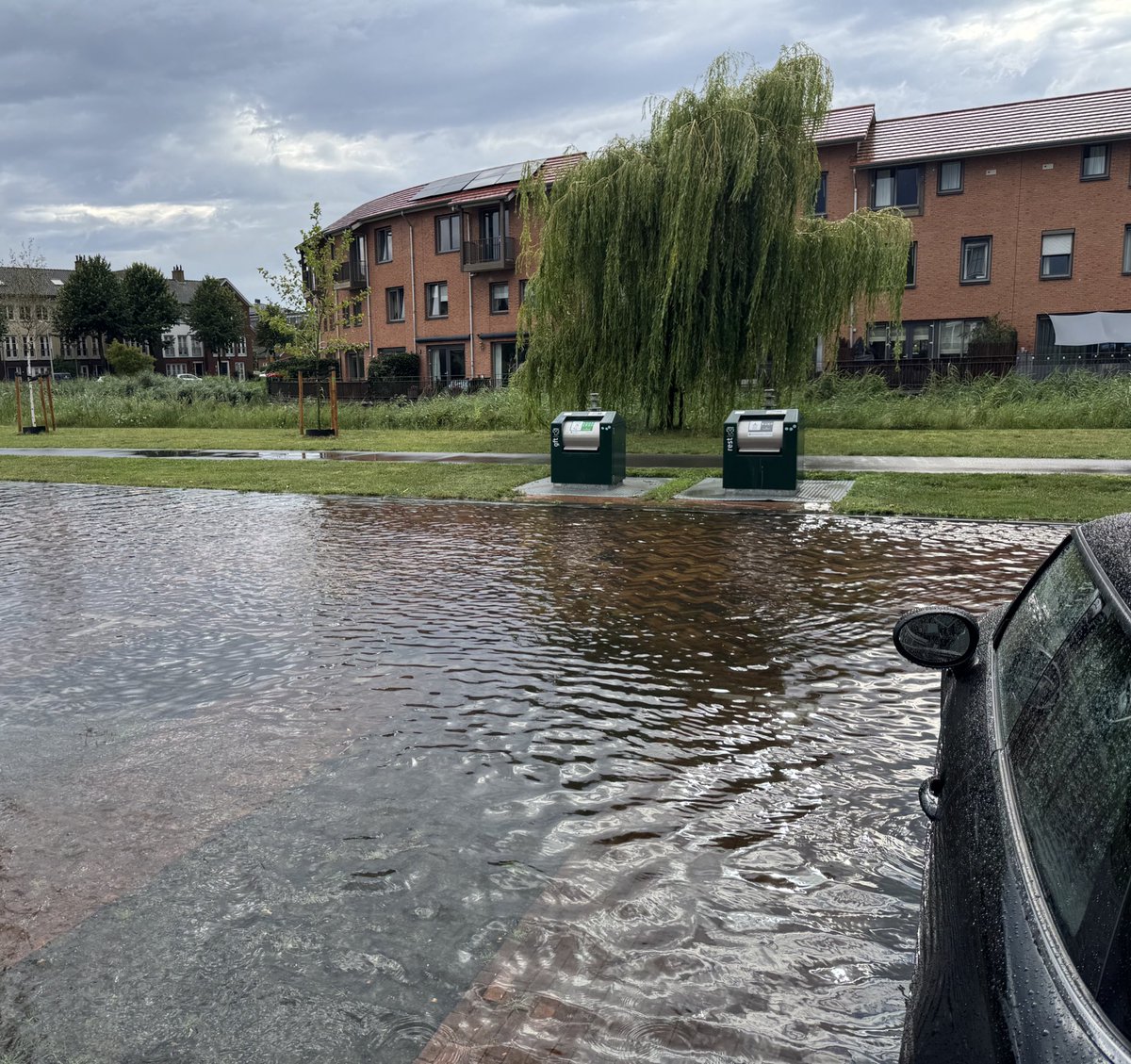 DEC0044's tweet image. Klein buitje zojuist! #codegeel #noordwijkerhout