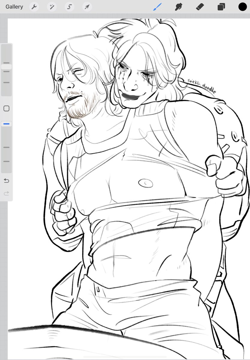 Svickli's tweet image. Reason I went to bed at 3 a.m. sketchin’ these cuties 😮💨
#deathstranding2 #DeathStranding #samporterbridges #higgs #KojimaProductions