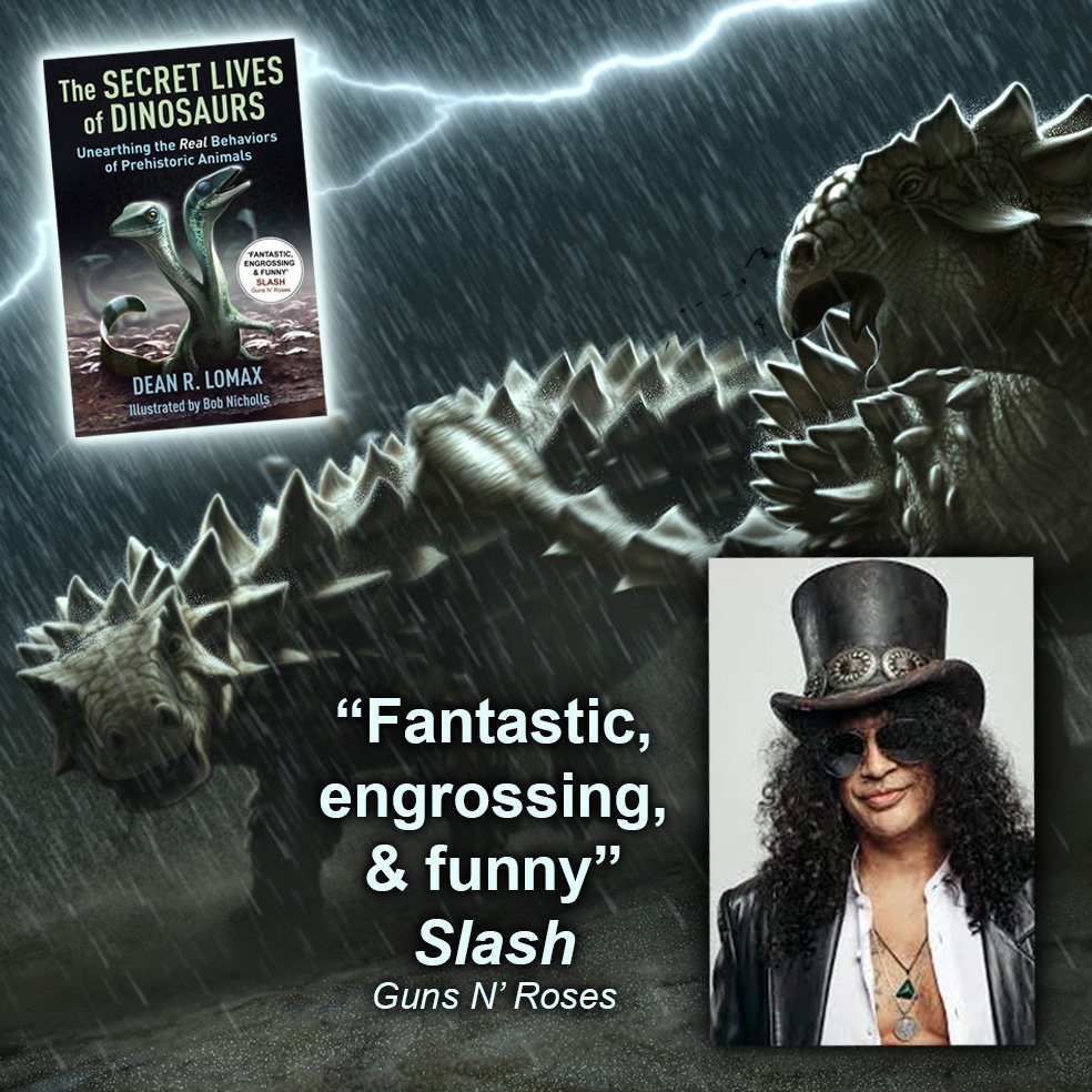 Dean_R_Lomax's tweet image. Absolutely thrilled to have this fantastic endorsement from the legendary @slash. Thanks so much, my friend! 🦖🎸🤘
Pre-order now. Illustrated by @BobNichollsArt. – Coming September 2025
cup.columbia.edu/book/the-secre…