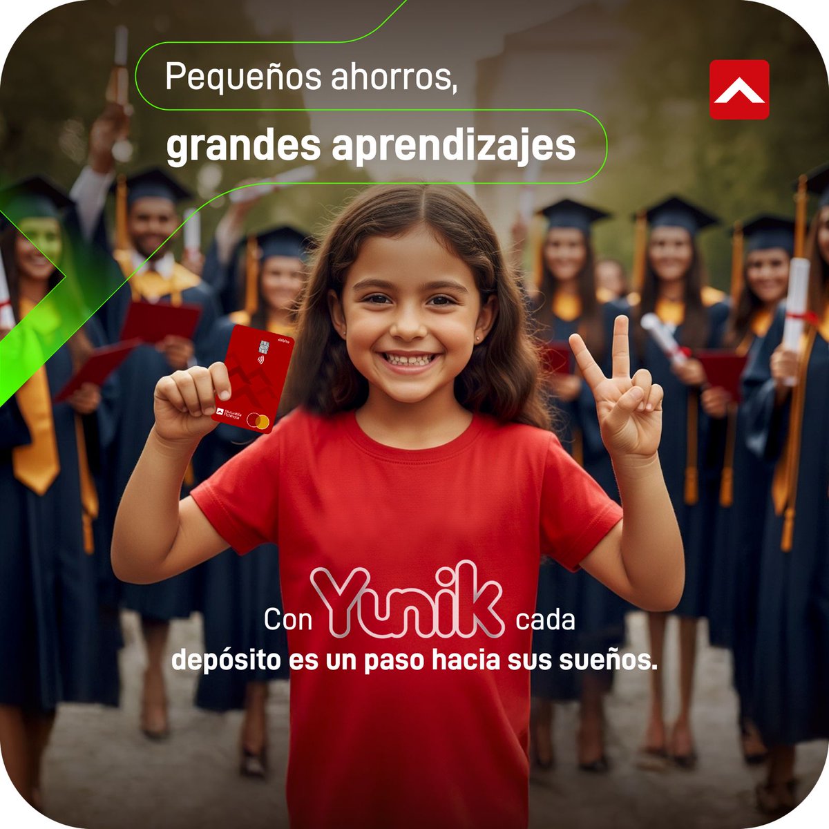 ✨ Aprender a ahorrar es aprender a decidir.

Tus hijos no solo guardan dinero, construyen hábitos que duran toda la vida 💡

Con la 𝗖𝘂𝗲𝗻𝘁𝗮 𝗬𝘂𝗻𝗶𝗸, cada ahorro es una lección de valor 💛

👉 𝗖𝗼𝗻𝗼𝗰𝗲 𝗺𝗮́𝘀: bit.ly/4i5mSug

📝 𝗔𝗯𝗿𝗲 𝘀𝘂 𝗰𝘂𝗲𝗻𝘁𝗮
