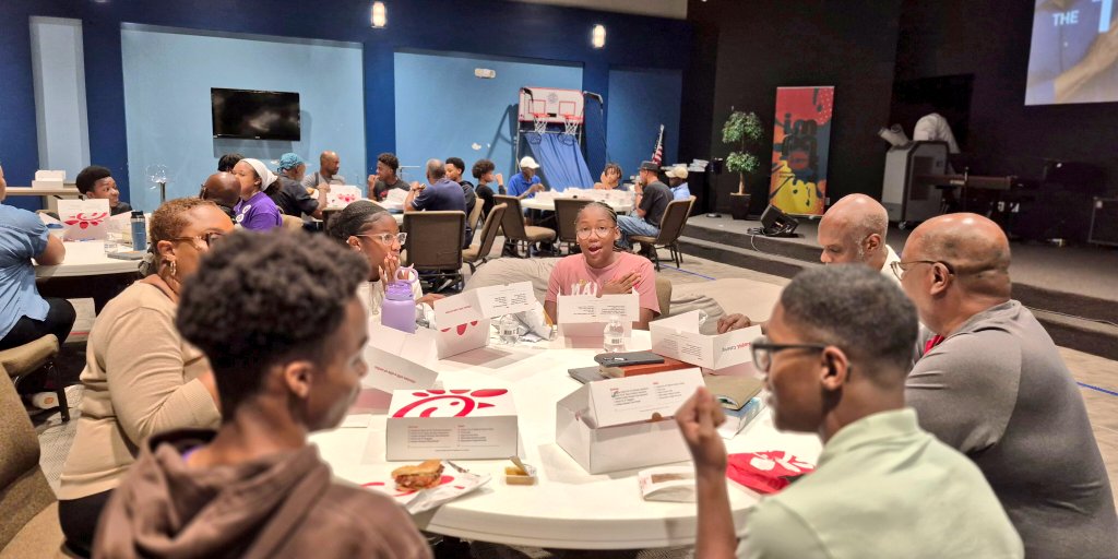 LivingGodsTruth's tweet image. I was blessed to host our churches' first ever Titus 2 Project, where we emphasized generational discipleship by encouraging the older men and women to pour into our youth with practical life tips in a Christ centered way. Real connections were made, and they can't wait to do it…
