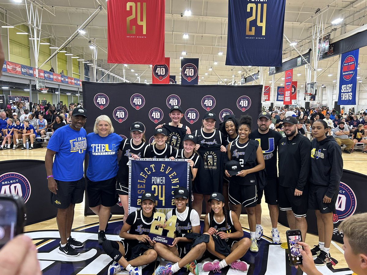 8302R's tweet image. Congrats to Coach Drew Anderson Fladung and his 16U and 17U Legends U teams that won Select
Events P24 National Championships!!! Great job ladies and coaches. Thank you seniors!!! πππ