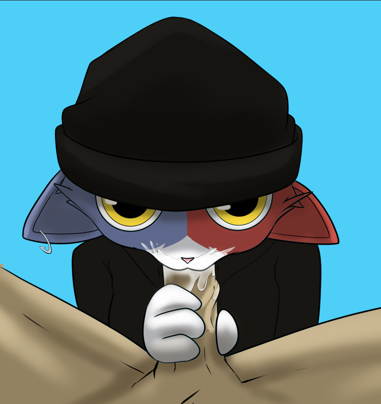 still waiting on my new tablet so have this thing i made awhile back

#meowskulls