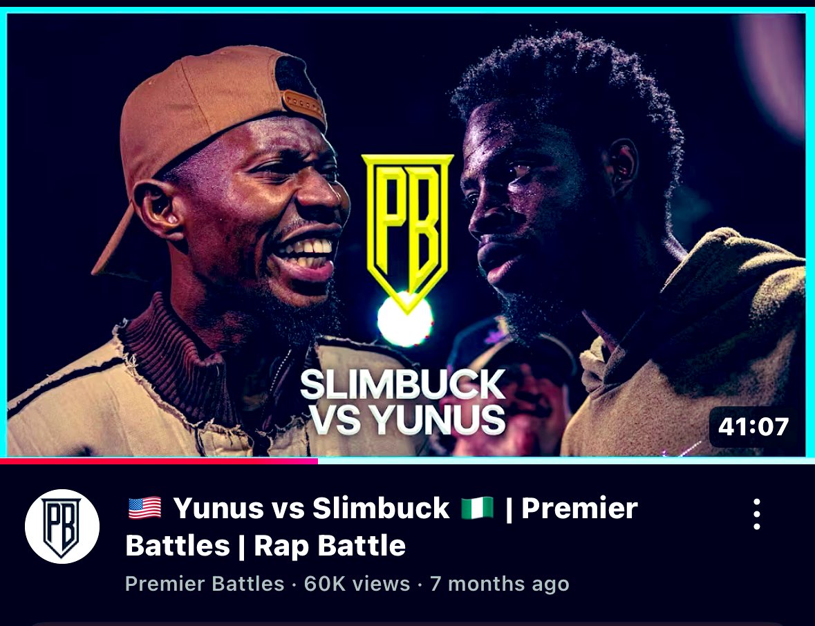 SlimBuck 🇳🇬 🇬🇧 (@buck_world) on Twitter photo SlimBuck vs <a href="/itsjustyunus/">👾KOBE YEAR👾</a> got 60k views already 🔥🔥🔥🔥
Shout out to everyone… let’s keep pushing it !!
<a href="/PremierBattle/">Premier Battles | Phase 2</a> SlimBuck vs <a href="/itsjustyunus/">👾KOBE YEAR👾</a> got 60k views already 🔥🔥🔥🔥
Shout out to everyone… let’s keep pushing it !!
<a href="/PremierBattle/">Premier Battles | Phase 2</a>