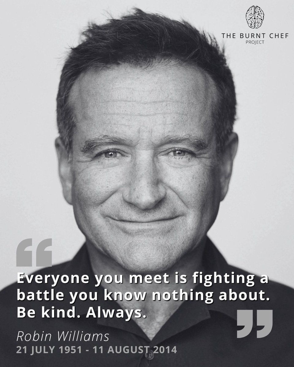 Remembering Robin Williams on what would have been his 74th birthday. 🖤

A man whom we all know for his silliness, comedy and the joy he bought to our lives on screen.

Be kind. Always.

#RobinWilliams #sparkaconversation #bekind #mentalhealthawareness
