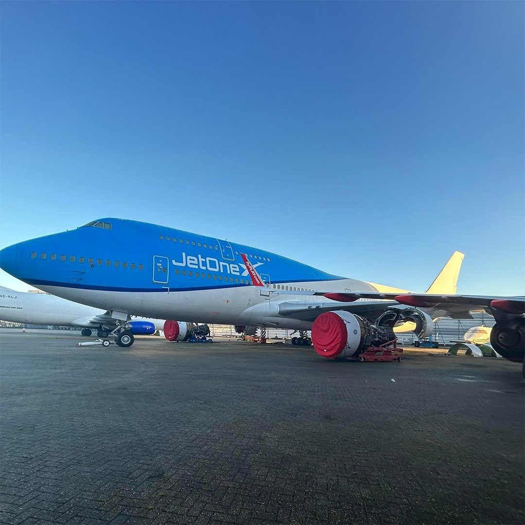 Aviationtag 初B727 紺色 ボーイング747SR-100 21924/420 JA8138 全日空（1981年 羽田空港