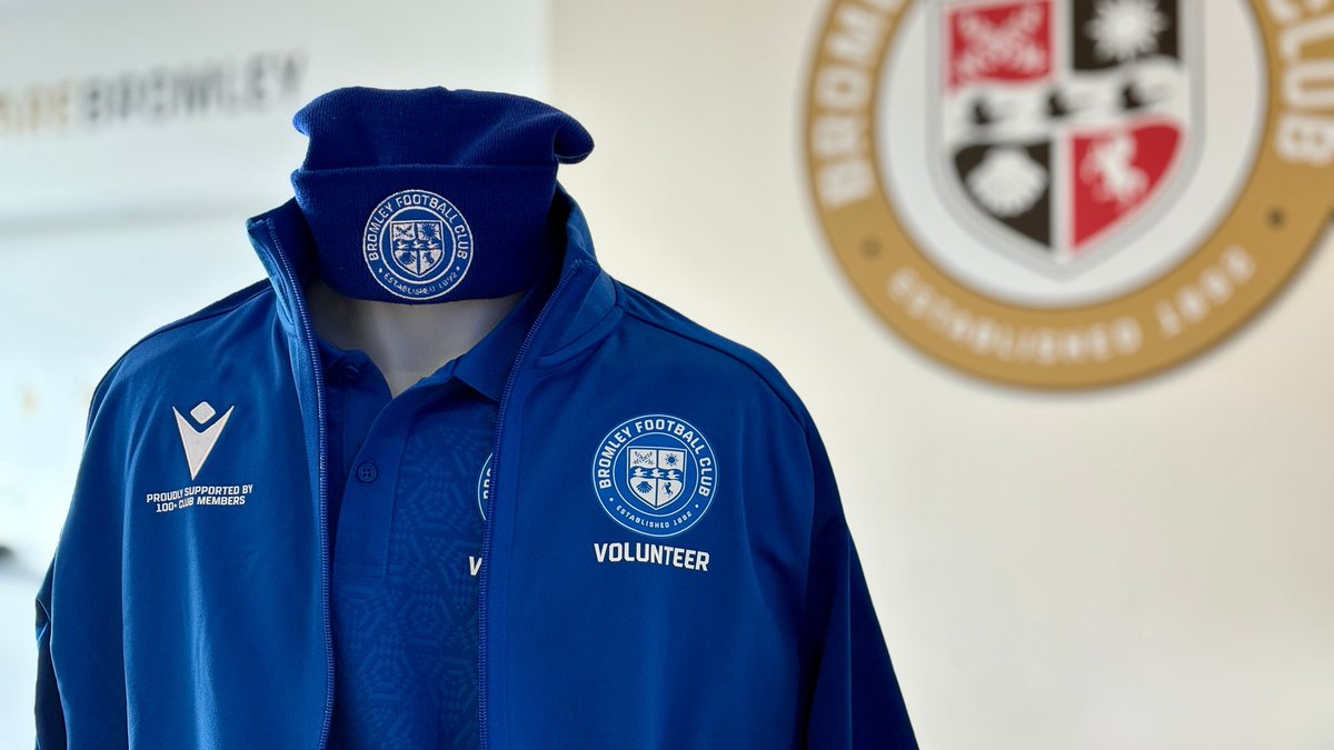 Bromley FC Community Trust (@bromleyfctrust) on Twitter photo π£ New Volunteer Kit
Weβre buzzing to reveal our new volunteer kit funded by the brilliant <a href="/bromleyfc/">Bromley FC</a>_sc & 100+ Club members π
π€π€ Thanks for making it happen!
Our #MatchdayMakers will debut it @bromleyfc π Millwall. More info to follow soon
#PlayingOurPart | #WeAreBromley π£ New Volunteer Kit
Weβre buzzing to reveal our new volunteer kit funded by the brilliant <a href="/bromleyfc/">Bromley FC</a>_sc & 100+ Club members π
π€π€ Thanks for making it happen!
Our #MatchdayMakers will debut it @bromleyfc π Millwall. More info to follow soon
#PlayingOurPart | #WeAreBromley