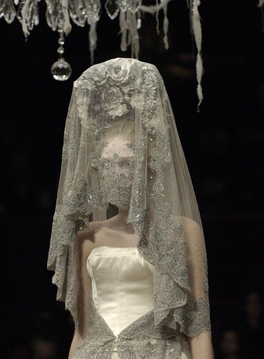 ✨Lady Gaga✨ was wearing an INSANE piece from that collection in her 'Alejandro' music video.🪡