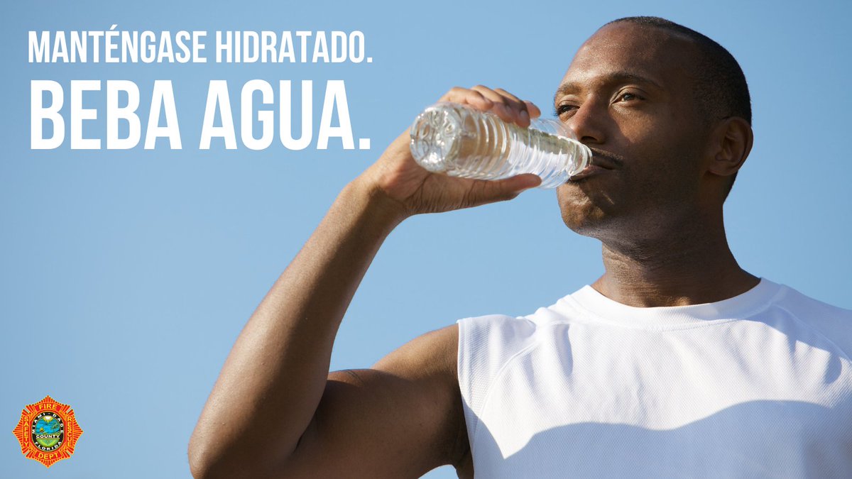 MiamiDadeFire's tweet image. Con una Advertencia de Calor vigente hasta las 6 p.m., #MDFR le recuerda tomar precauciones para evitar enfermedades relacionadas con el calor. Es importante mantenerse hidratado, bebiendo agua y evitando bebidas con cafeína, alcohol o altos niveles de azúcar, ya que estas pueden…