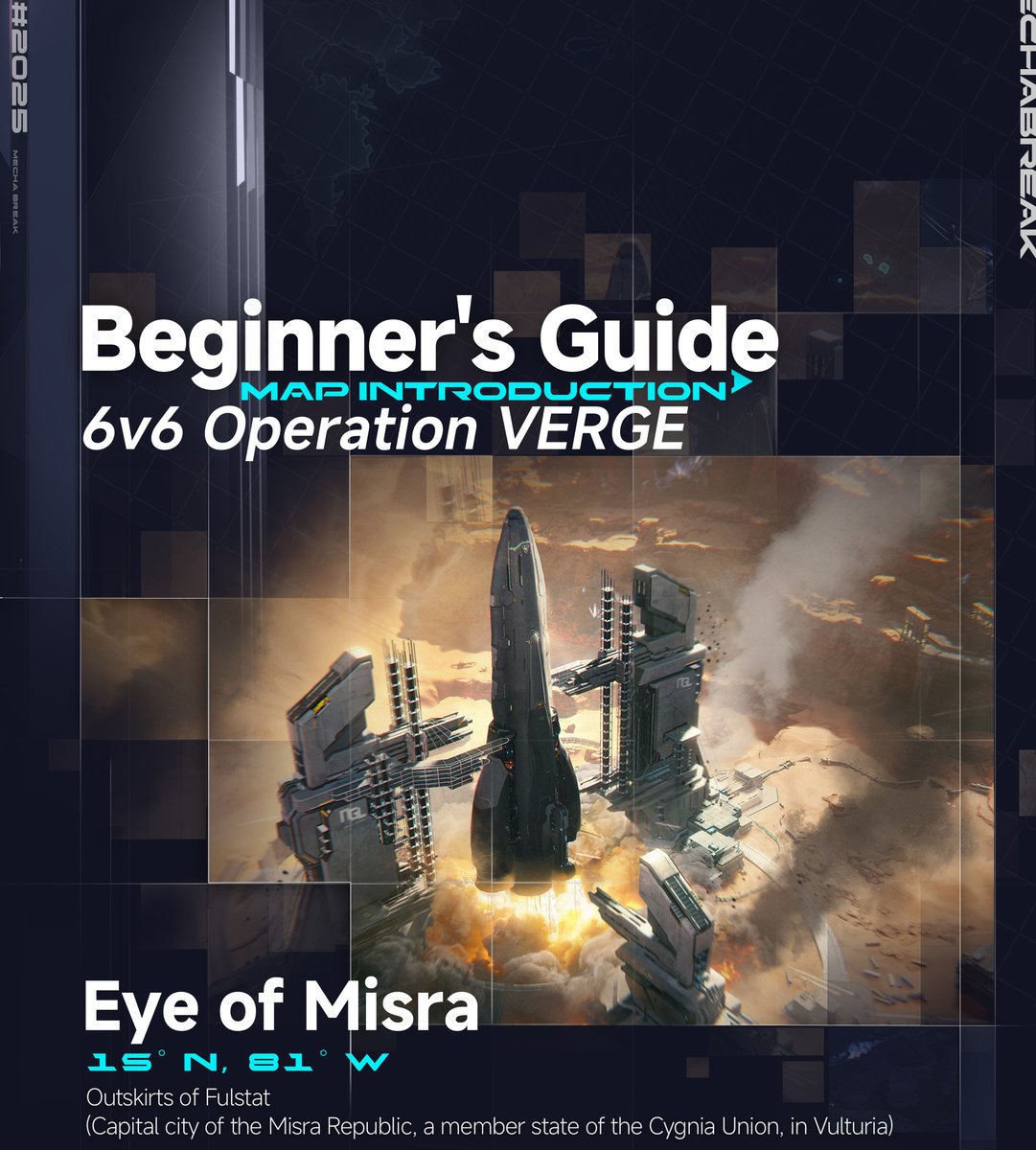 MechaBREAK's tweet image. PRIORITY MISSION ALERT!
S.H.A.D.O.W. Researchers deployed to the Eye of Misra are under attack and have taken refuge in a nearby cargo rocket!
Secure the Launch Data Keys to ensure our people are safely evacuated.