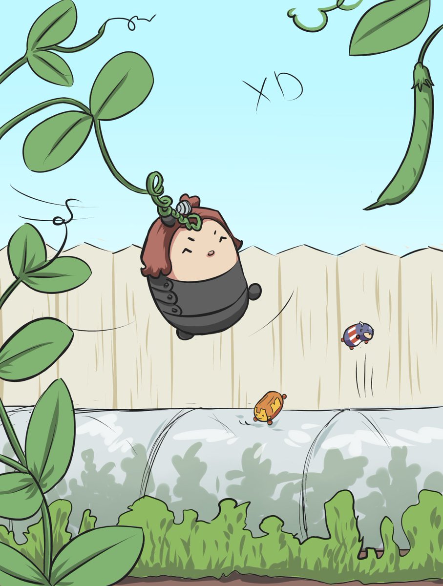 AsH3Draws's tweet image. Having fun in the garden

#tsumtsum