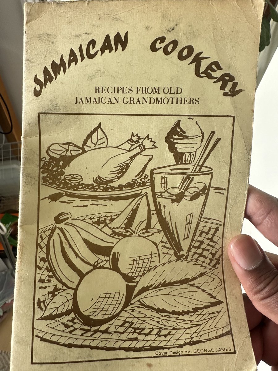 Old Jamaican cook book aesthetics
