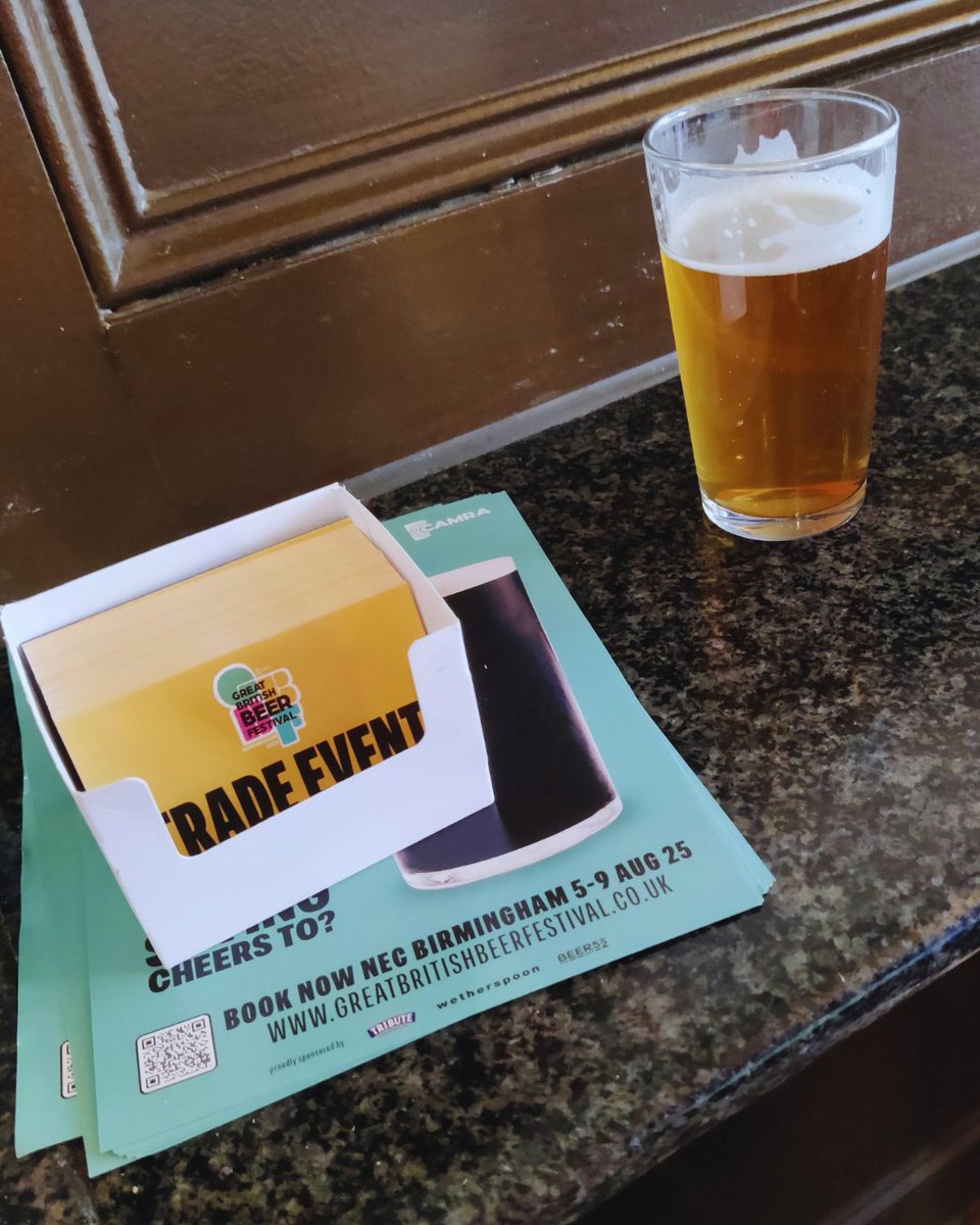 CAMRA (@camra_official) on Twitter photo 🎟️ Got your tickets for the Trade Event at <a href="/gbbf/">The Great British Beer Festival</a> yet?
🙋🏼 Our volunteers in Birmingham have been inviting publicans to the event, which takes place on the first day of the festival!
👉 Find more information about the event and how to apply for tickets here: orlo.uk/qNfdp 🎟️ Got your tickets for the Trade Event at <a href="/gbbf/">The Great British Beer Festival</a> yet?
🙋🏼 Our volunteers in Birmingham have been inviting publicans to the event, which takes place on the first day of the festival!
👉 Find more information about the event and how to apply for tickets here: orlo.uk/qNfdp