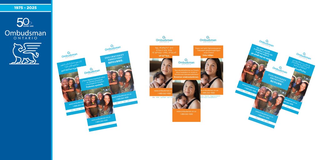Ont_Ombudsman's tweet image. We offer brochures in multiple languages, including Indigenous languages, as well as Arabic, Chinese, Farsi, Hindi, Punjabi, Russian, Somali, Spanish, Tagalog, Turkish and more! Download them here:
ombudsman.on.ca/en/our-work/br…