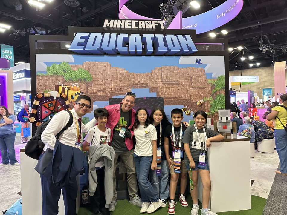 PlayCraftLearn's tweet image. ☀️ We beat the heat with cool ideas and even cooler breakthroughs while connecting with our community this summer at the Games for Change Festival, ISTE Live, and CSTA!
📚 Catch up on our summer learnings: msft.it/6015sDWB5
#ISTELive #ISTE2025 #GamesForChange #CSTA2025