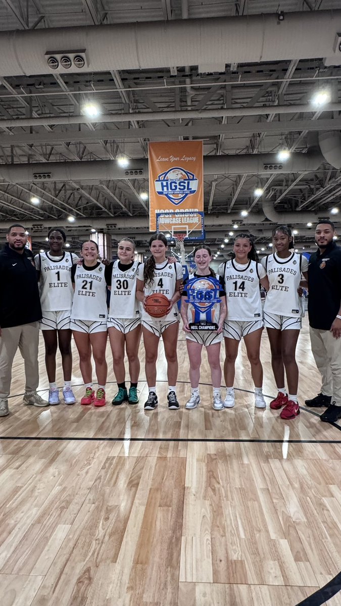 Emi Resendiz (@emi_resendiz21) on Twitter photo And that’s a wrap! <a href="/hgsl_girls/">Hoop Group Girls</a> 16U HGSL CHAMPIONS 🦁🏆
Thank you to all the coaches that came out to watch our games. Very special thank you to <a href="/PalisadesElite/">Palisades Elite</a> Coach Martinez, Coach Shayne and our parents!!! And that’s a wrap! <a href="/hgsl_girls/">Hoop Group Girls</a> 16U HGSL CHAMPIONS 🦁🏆
Thank you to all the coaches that came out to watch our games. Very special thank you to <a href="/PalisadesElite/">Palisades Elite</a> Coach Martinez, Coach Shayne and our parents!!!