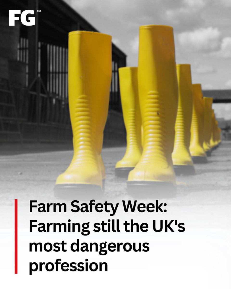 🗣️ "Look at your daily routine, your equipment, your mindset. Ask yourself, what can I do today to make my farm safer? For myself. For my family. For the people who work with me."

As the 13th annual #FarmSafetyWeek launches today, Stephanie Berkeley, Farm Safety Foundation